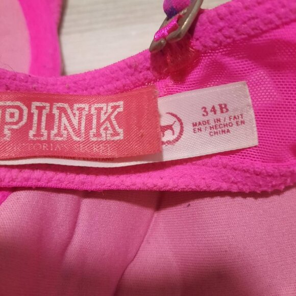 Bundle of 5 Victoria Secret PINK Bras Sz 34 B ** Thats Less than $10 each!** - Picture 9 of 11